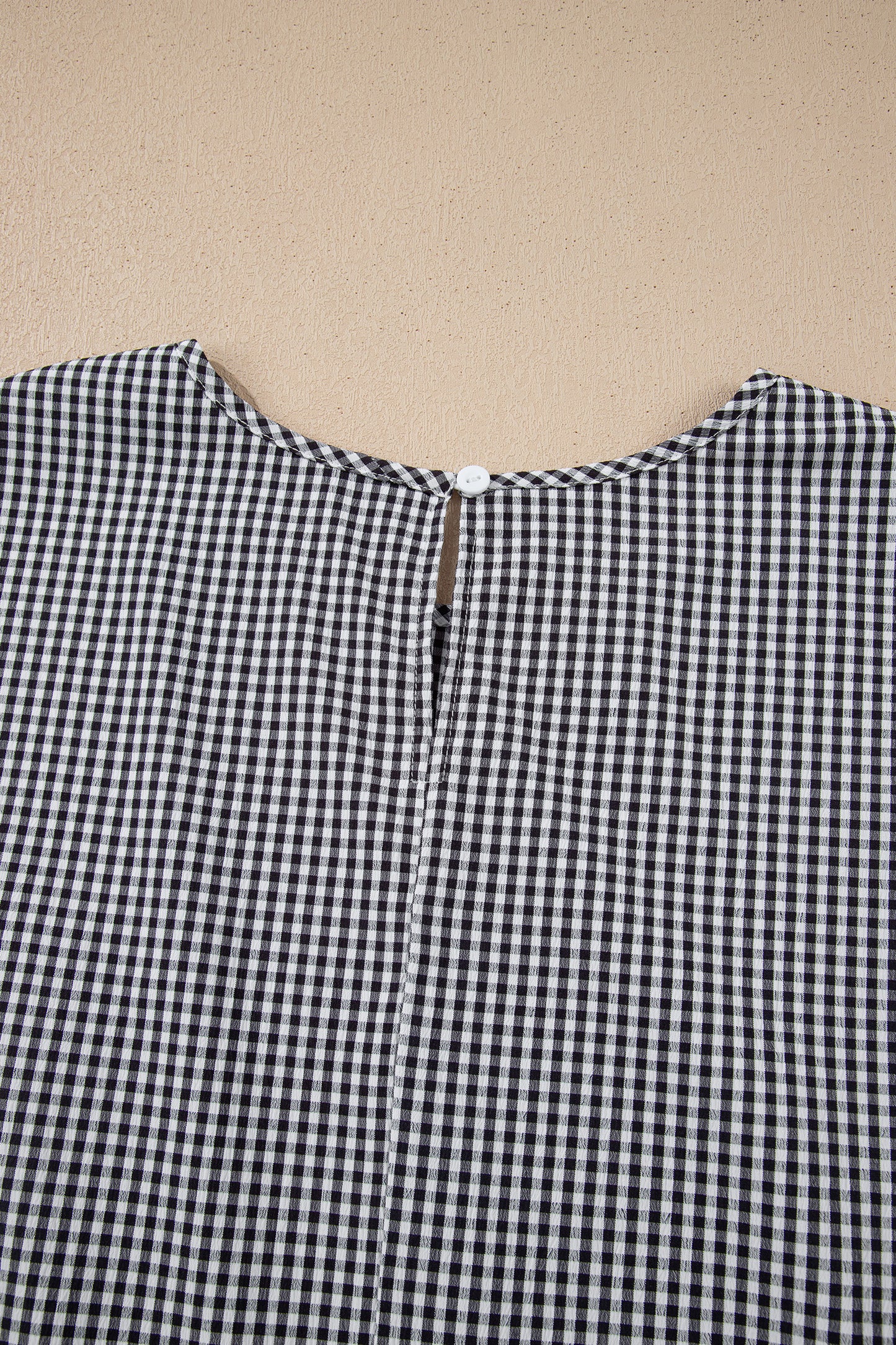 Black Bow Bell Sleeve Blouse