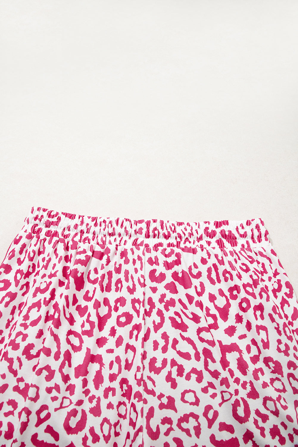 Pink Leopard Shorts