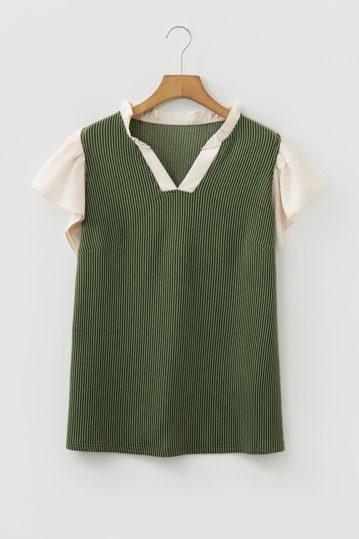 Forrest Green Plus Size Blouse