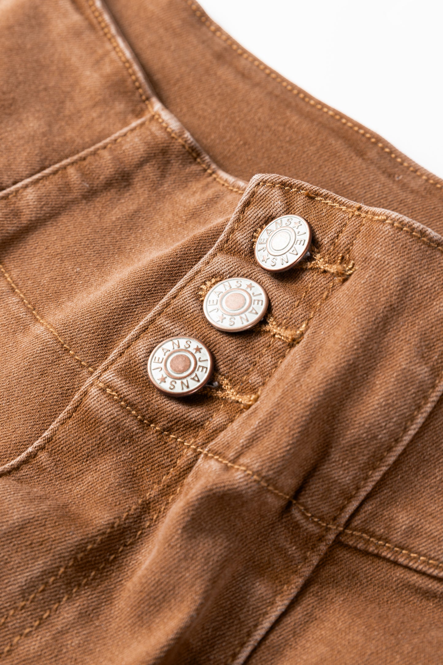 Coffee High Waist Jeans