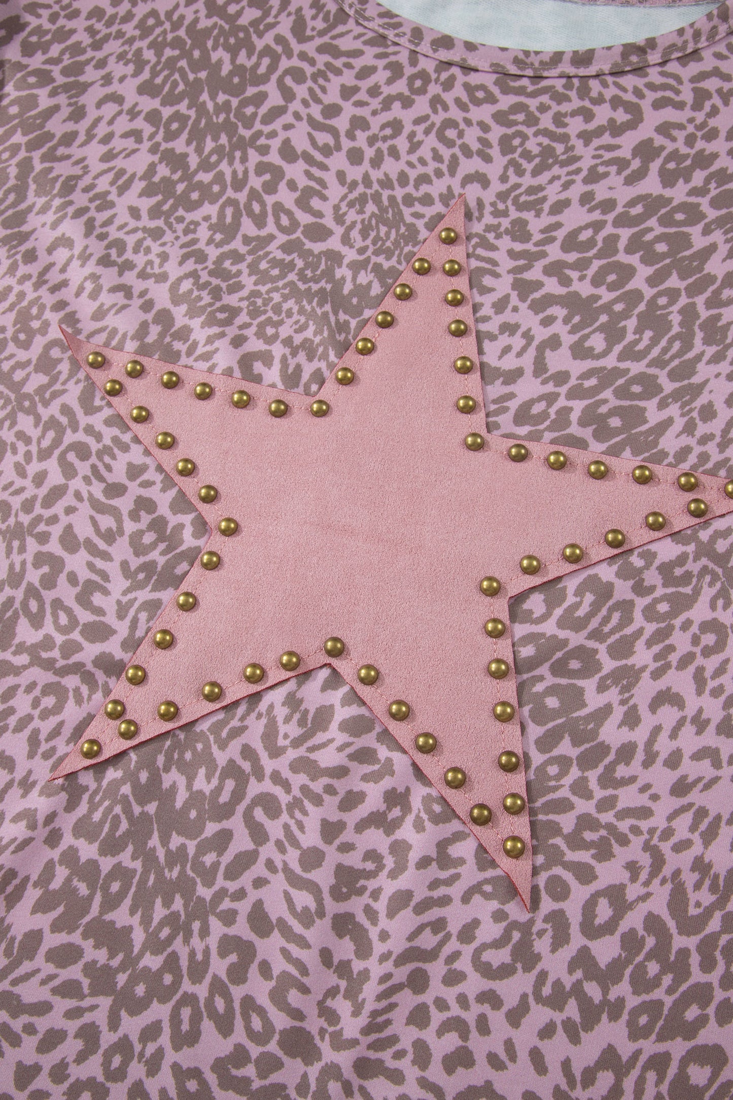 Pink Leopard Retro Tee