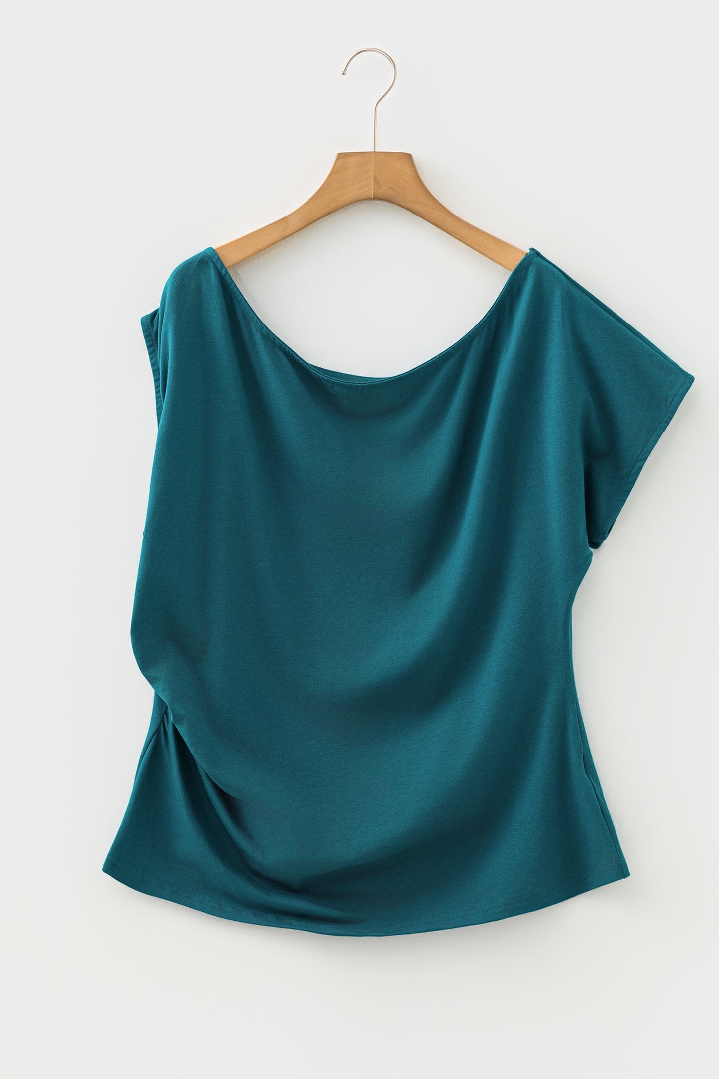 Sapphire off the shoulder Plus Size Blouse