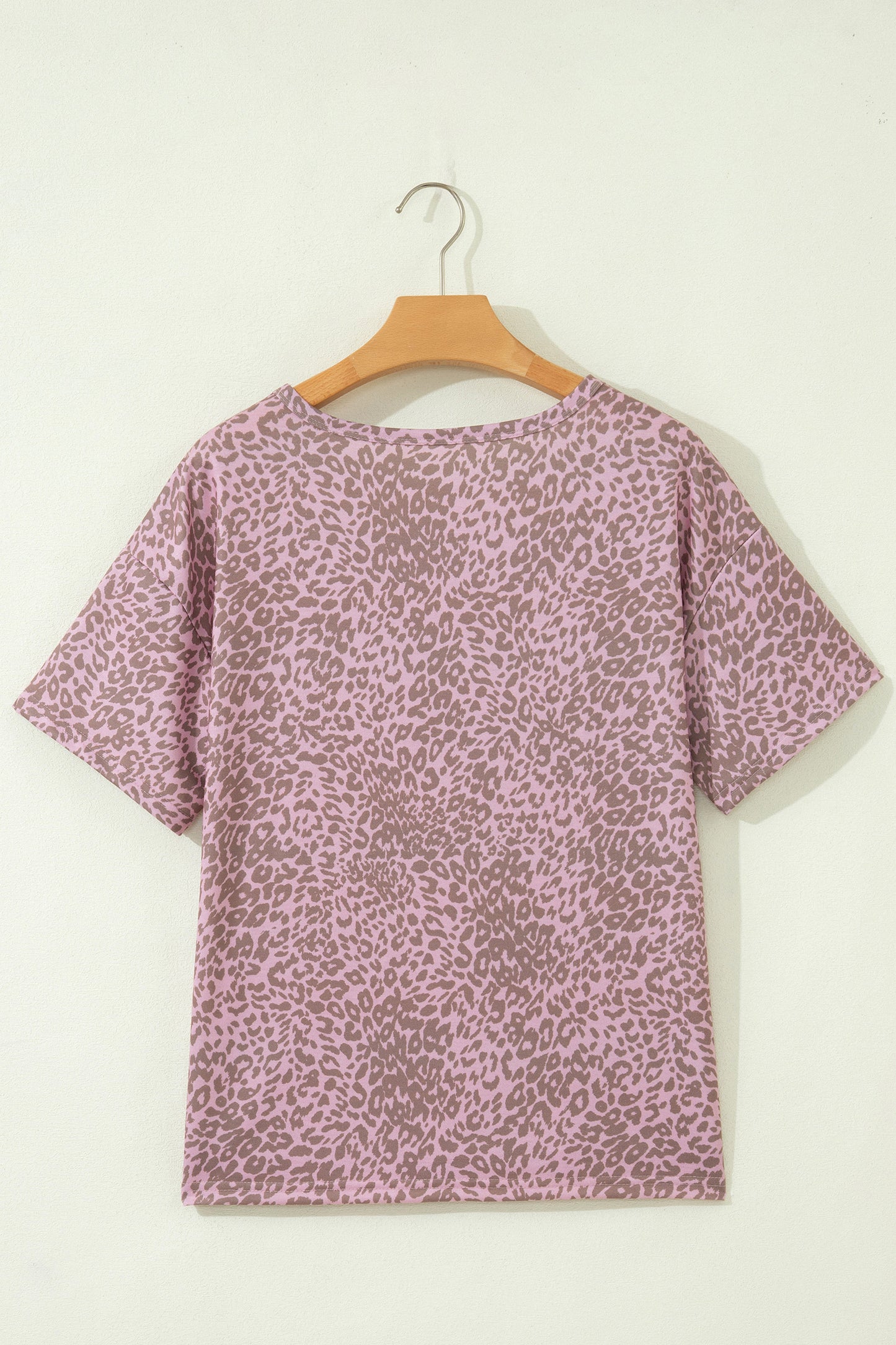 Pink Leopard Retro Tee