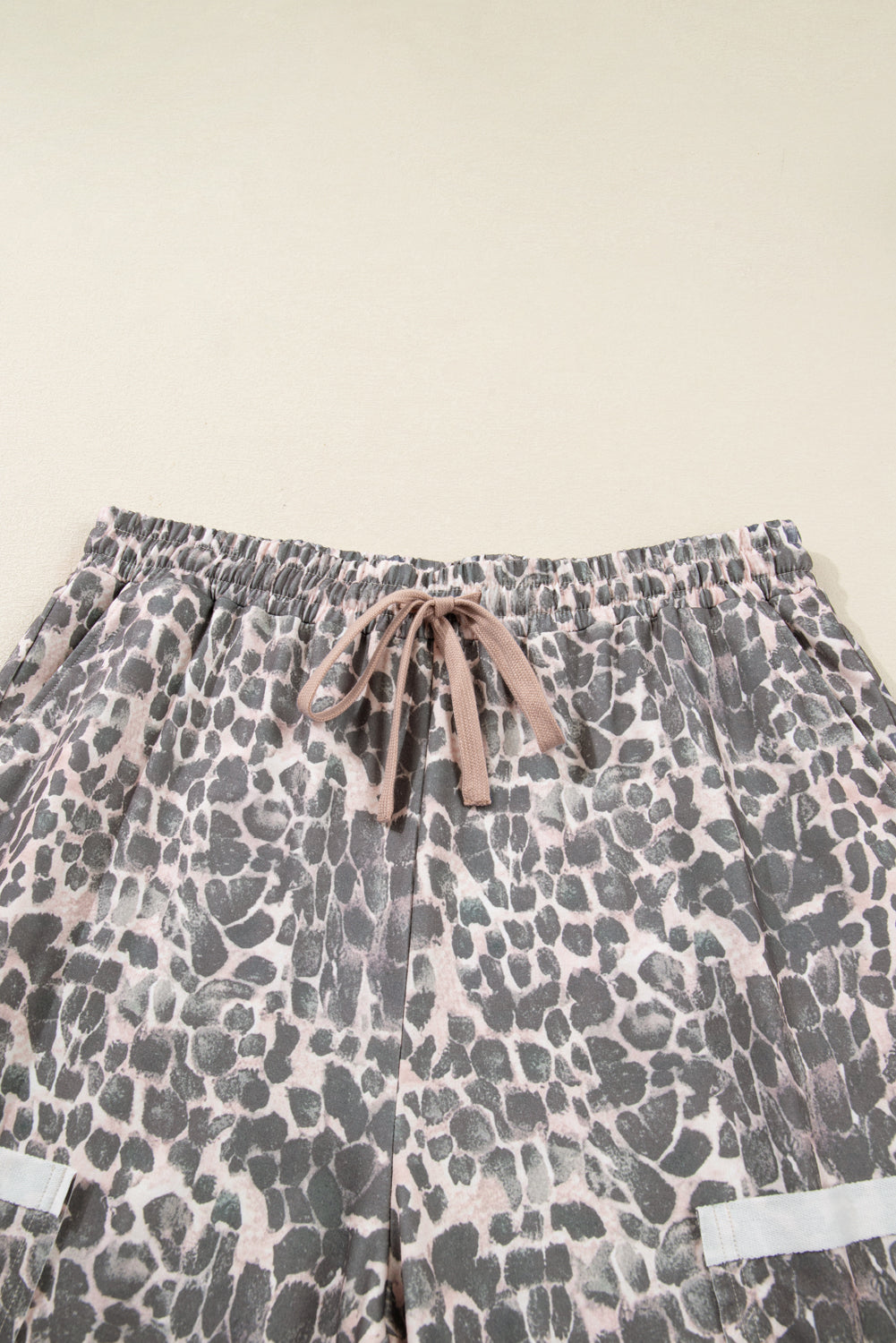Plus Size Leopard Pants