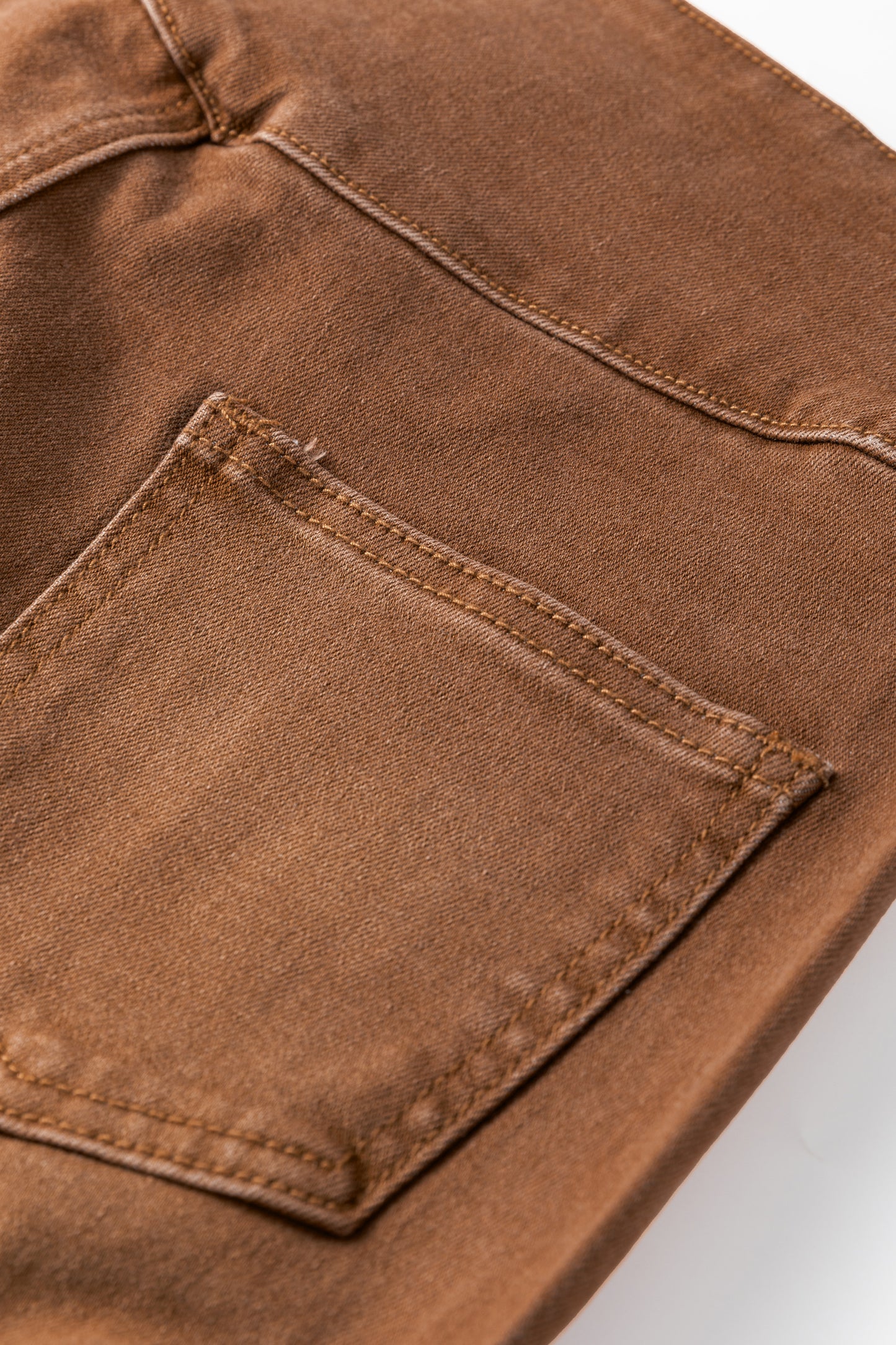 Coffee High Waist Jeans