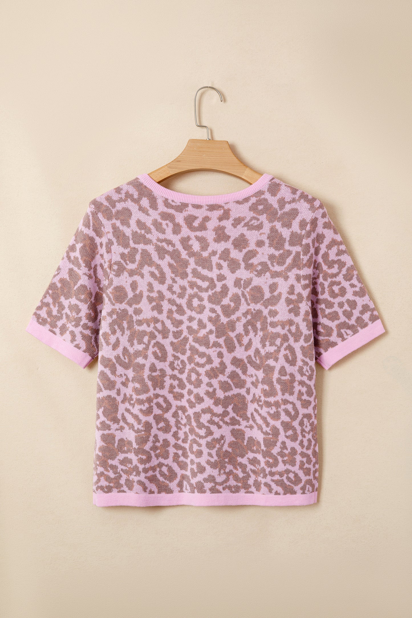 Pink Leopard Cardigan