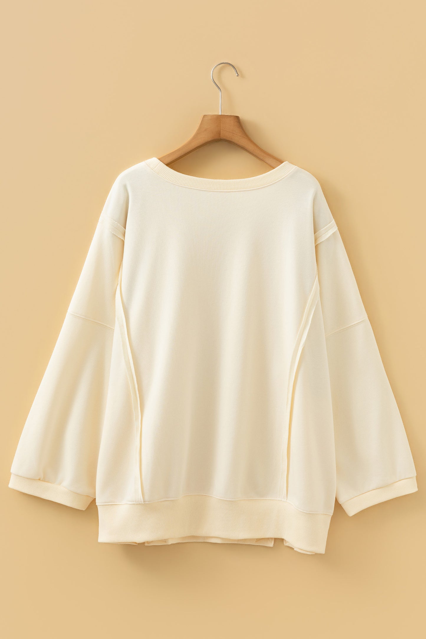 Bow Plus Size Patched Pullover