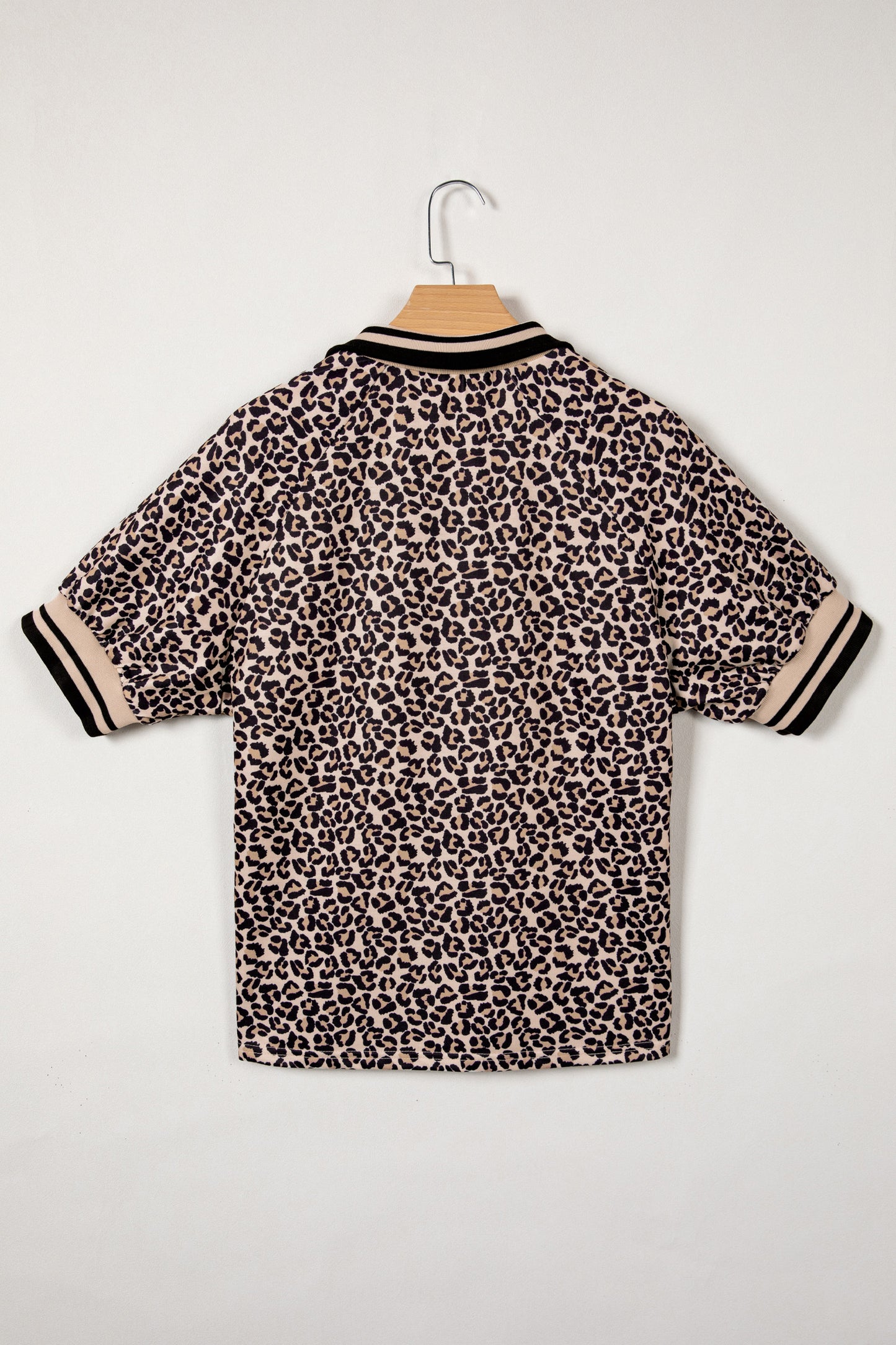 Leopard Quarter Zip