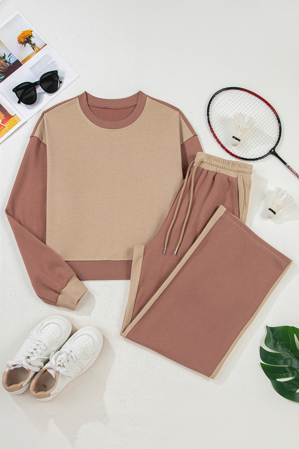 Blush 2 Ton Pant Set