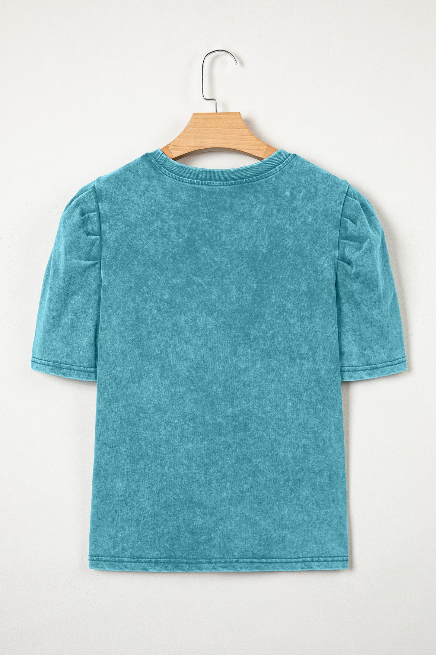 Turquoise what's the stitch Ruffle Top