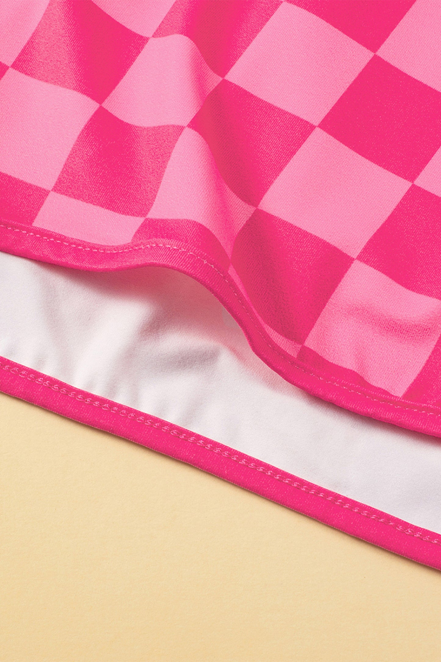Rose Check it Out Shorts
