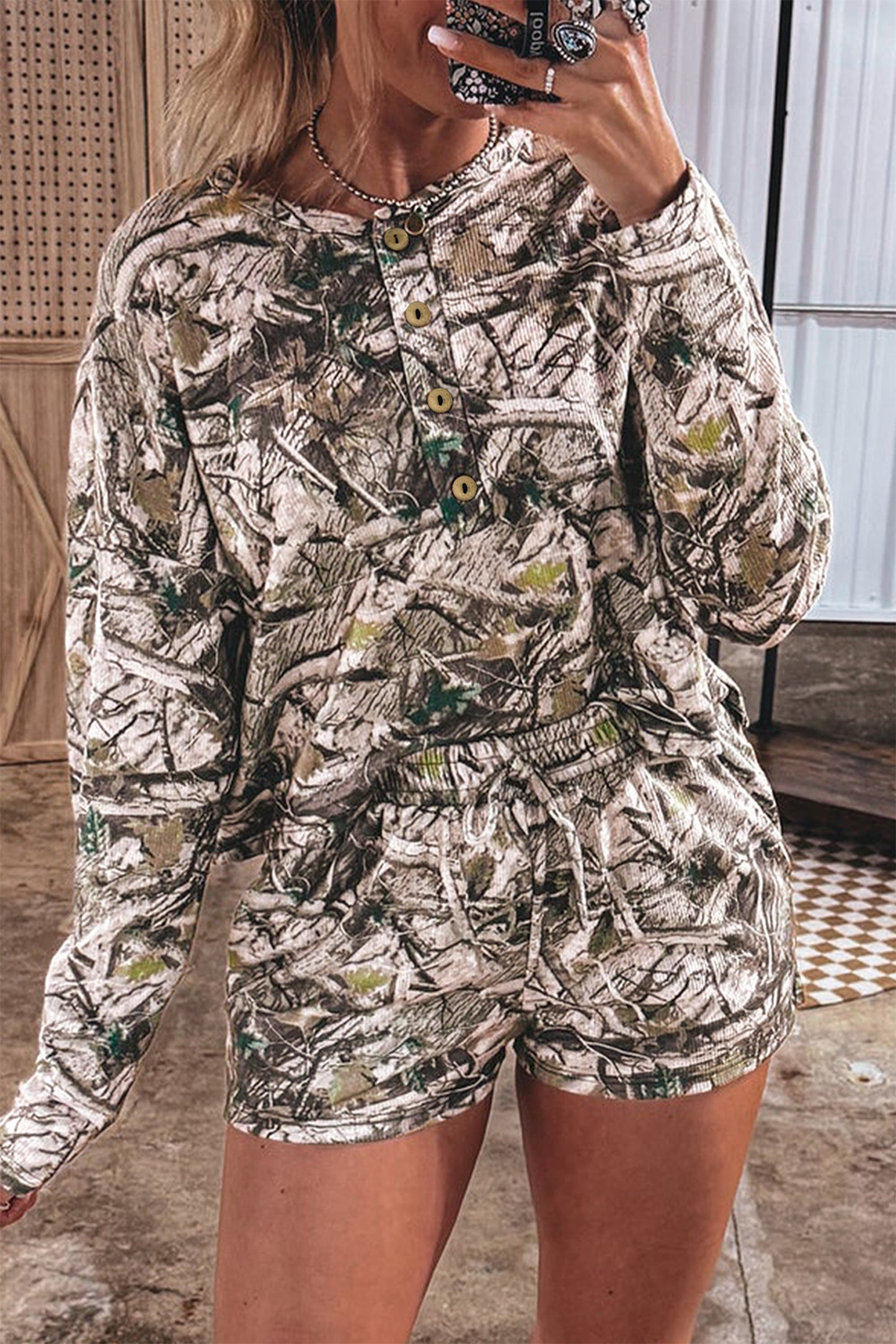 Camo Lounge Set
