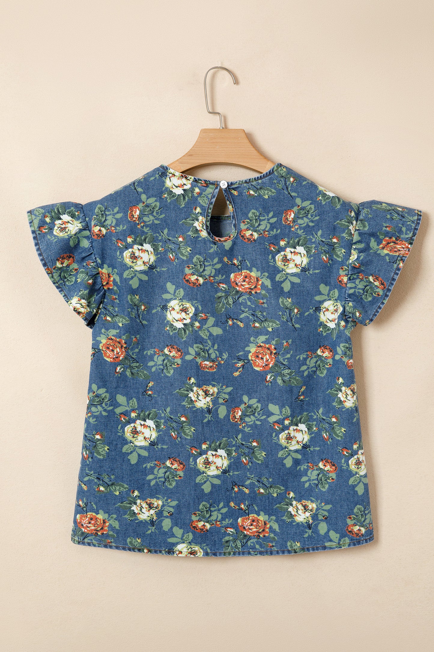 Denim sweetheart Top