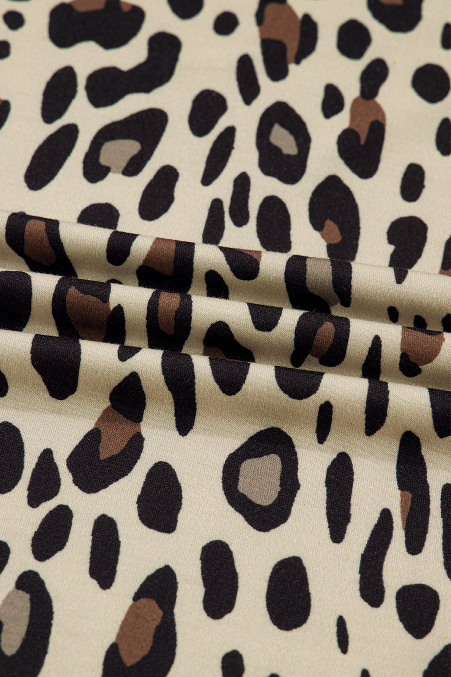 Leopard Wide Leg Plus Pants