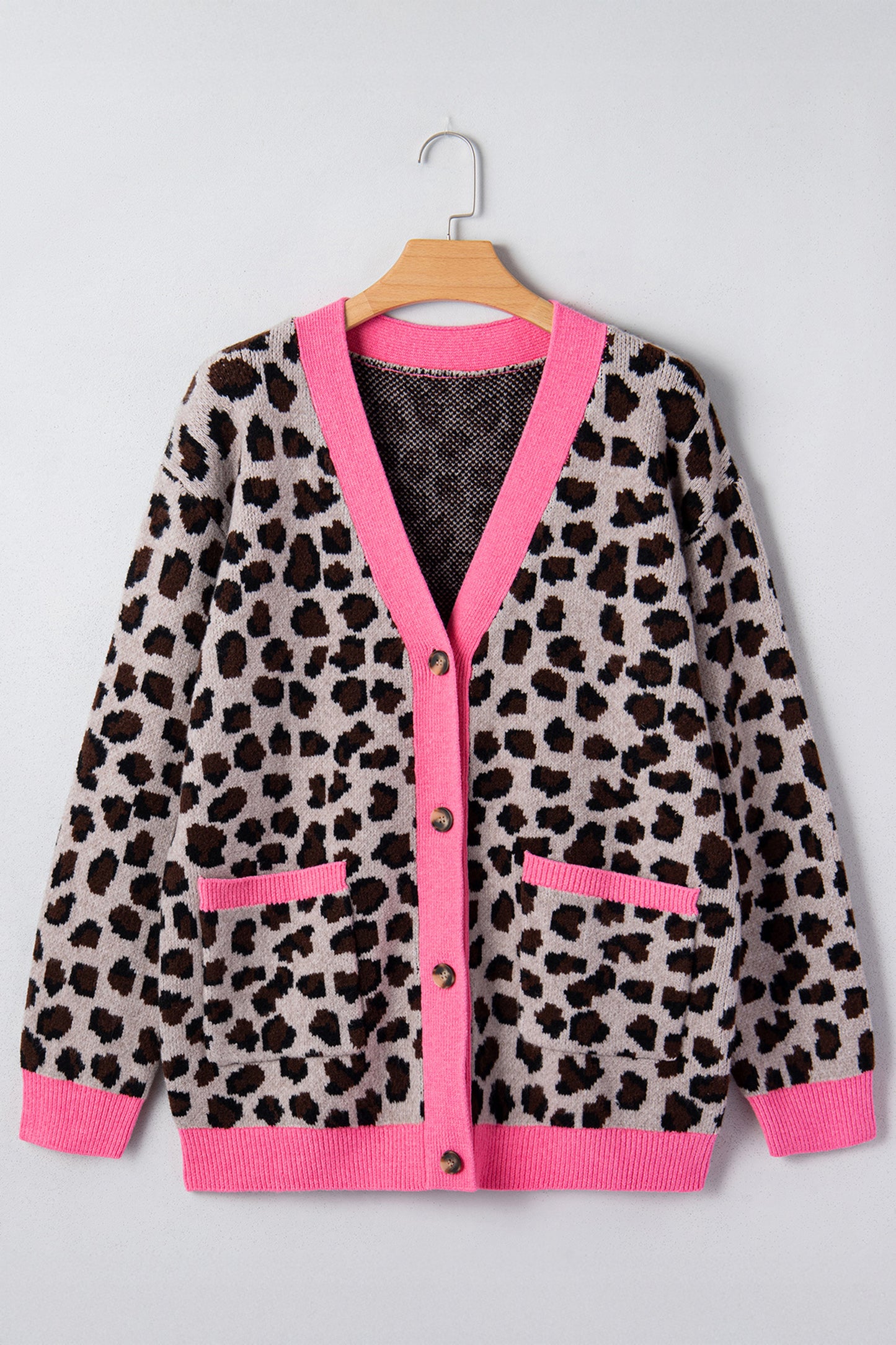 Leopard Print Cardigan