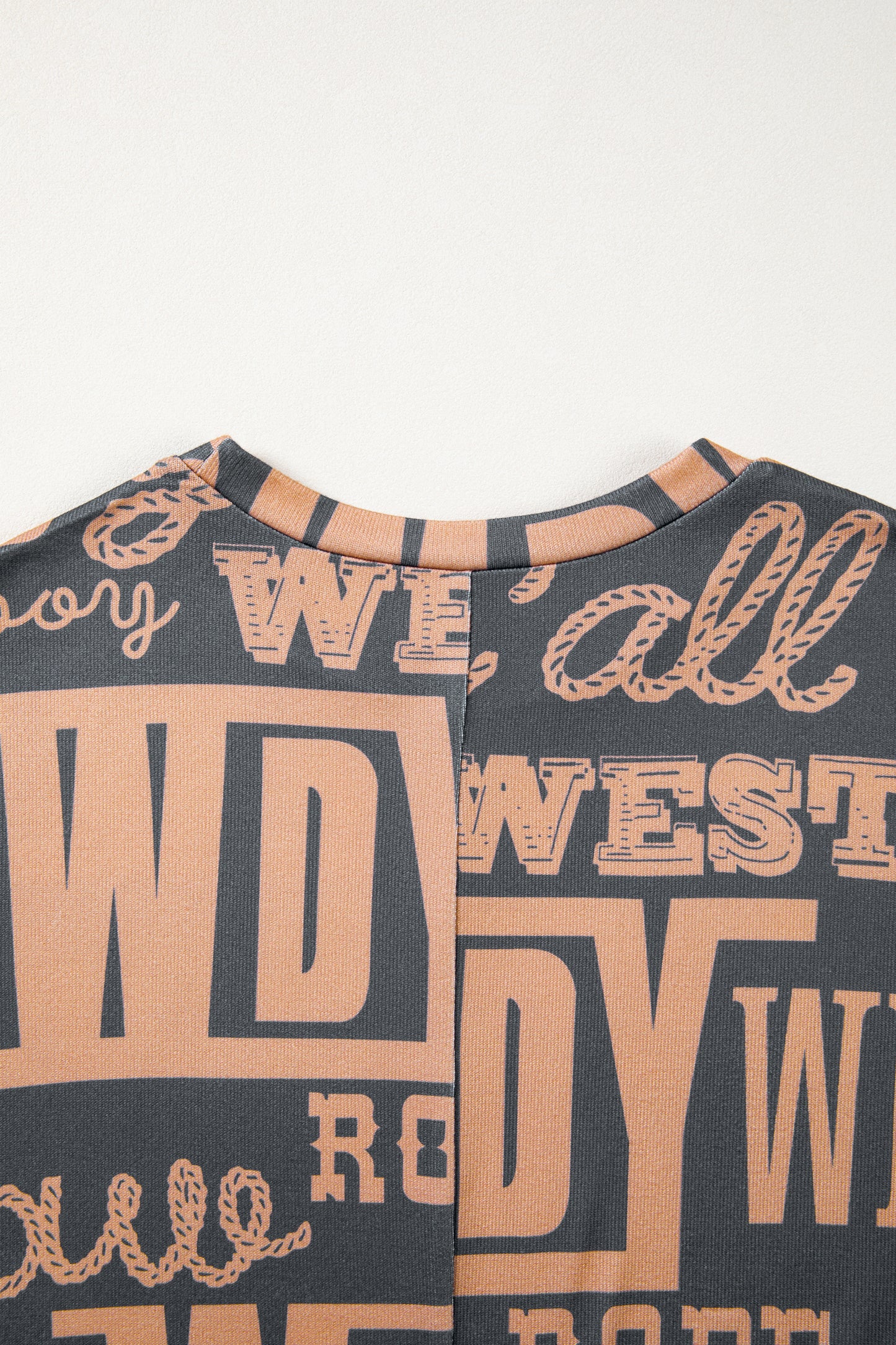 Brown Howdy Tee