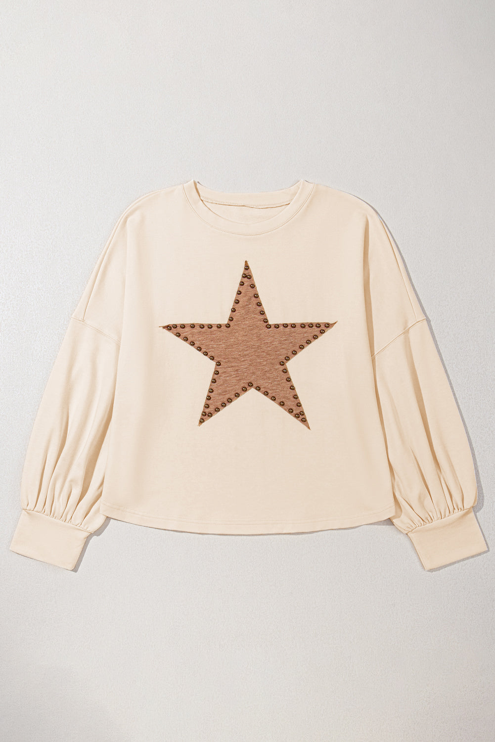 Beige Star plus Tee