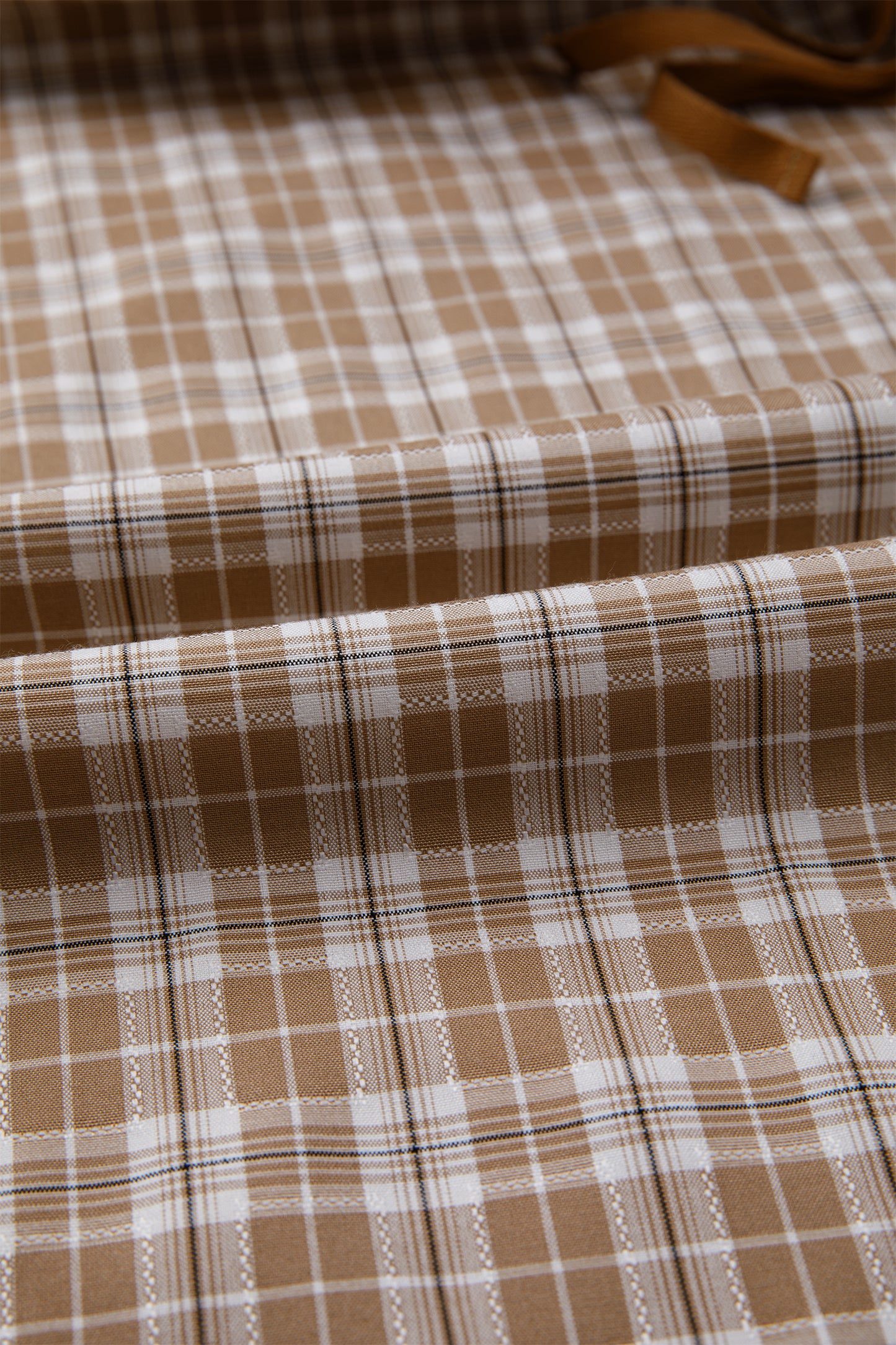 Chestnut Plaid Jogger Pants