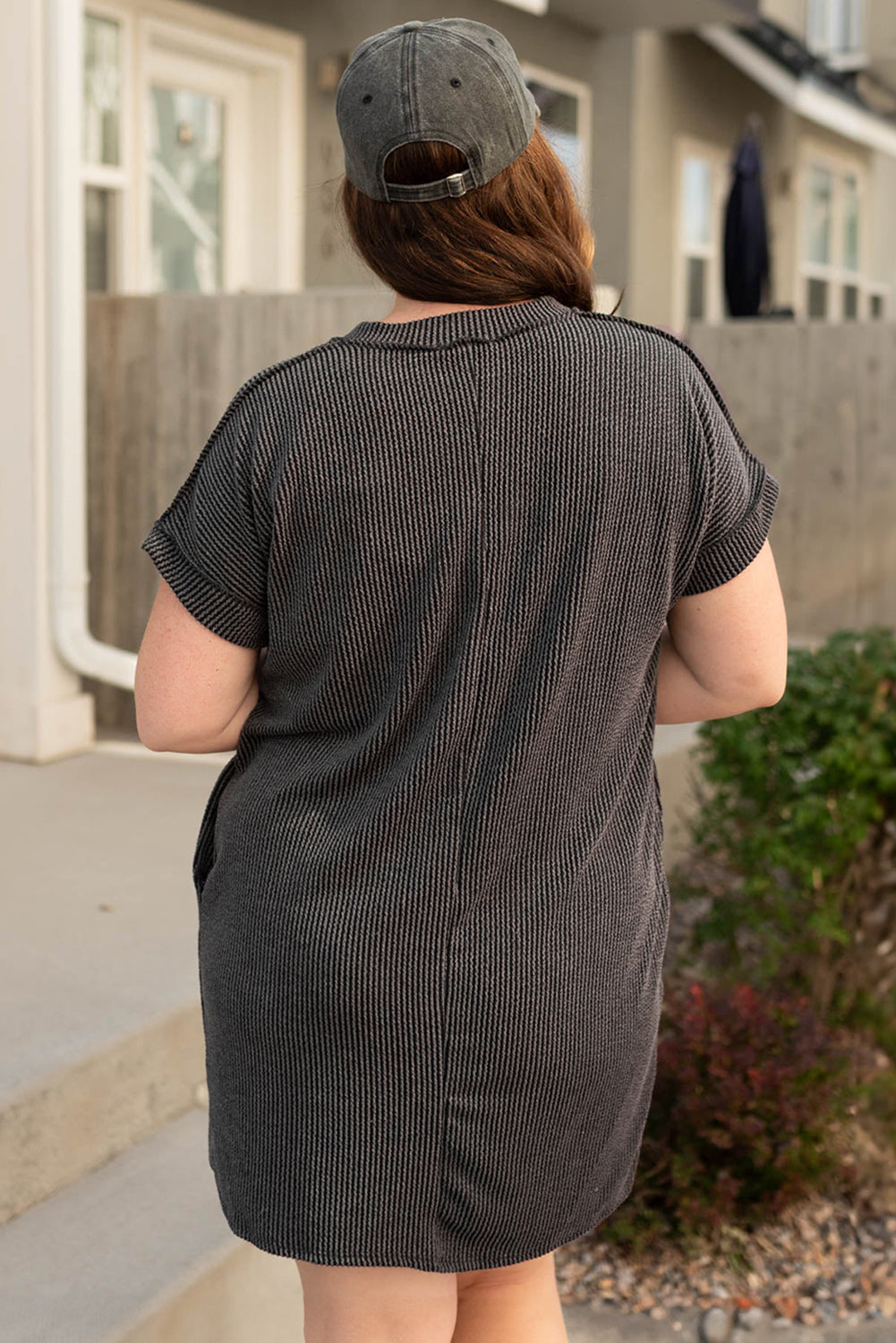 Grey Plus Tee Deess