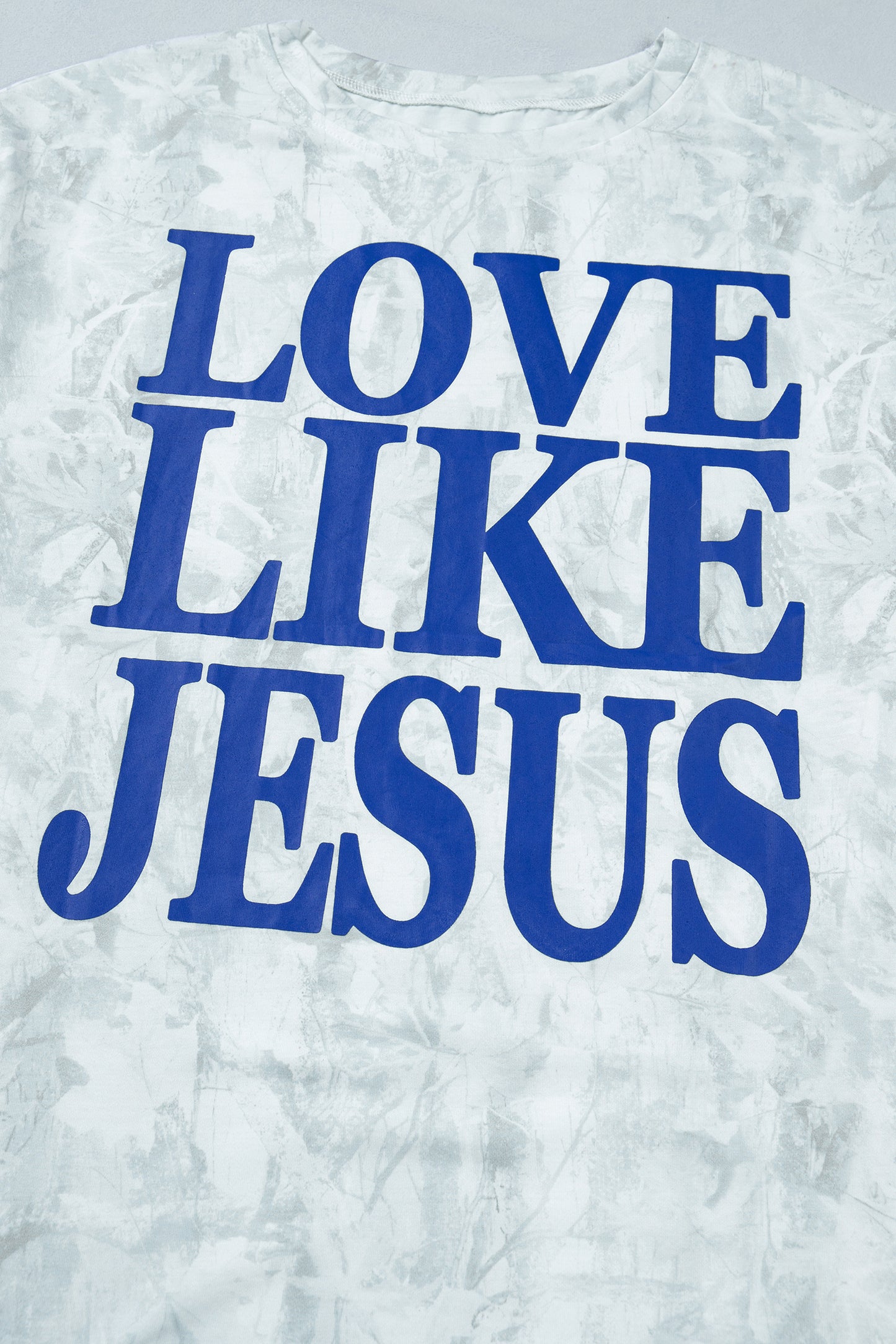 Blue LOVE LIKE JESUS Tee