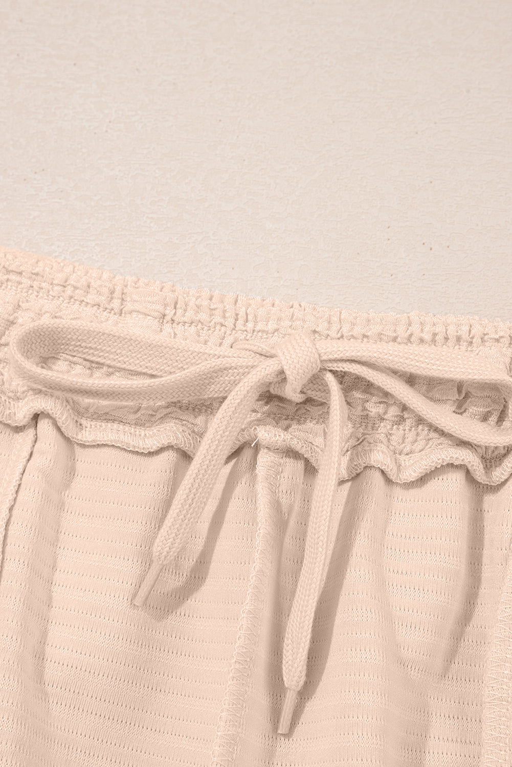 Creamy Shorts Set