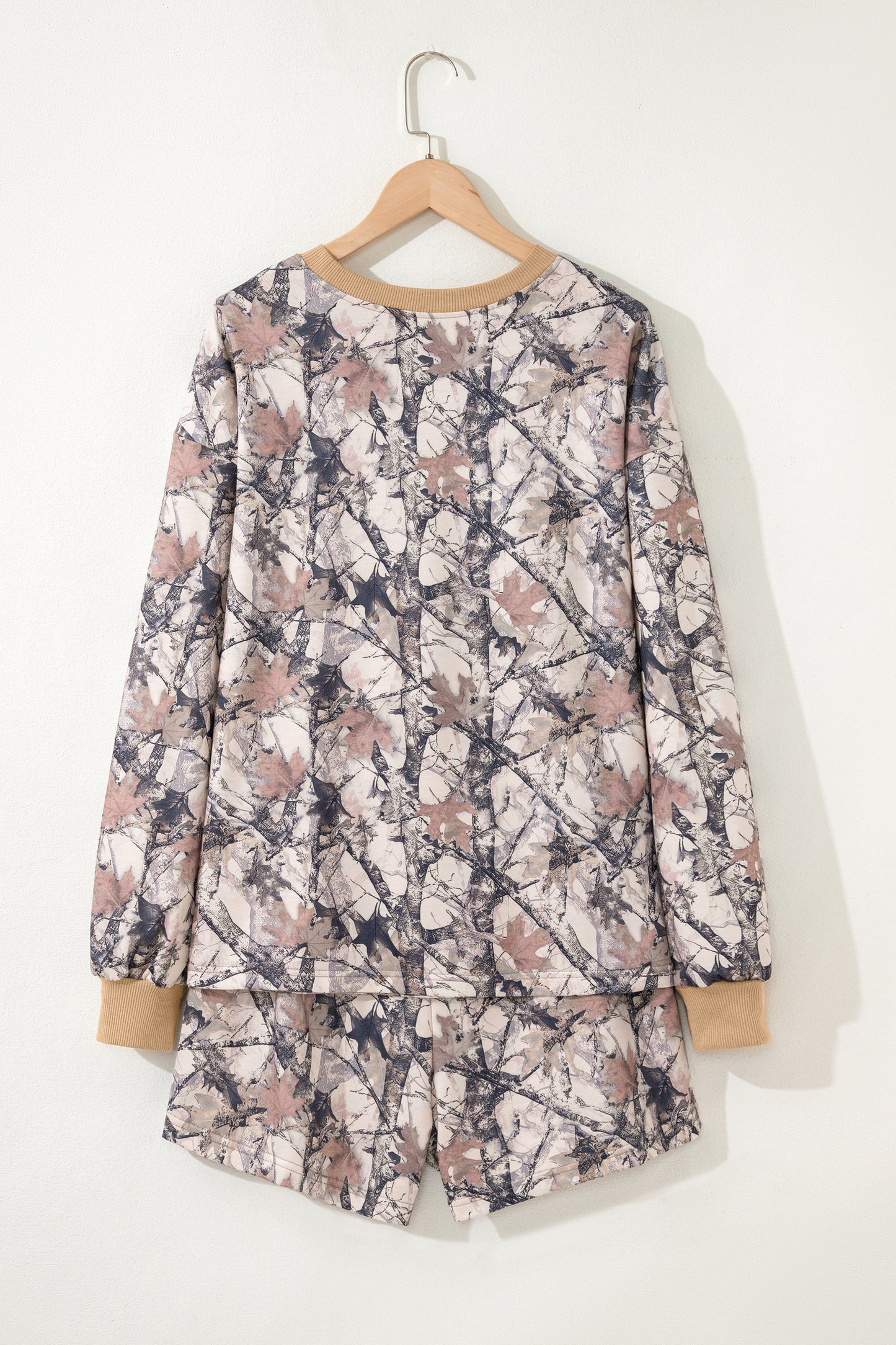 Camo Casual Short Set