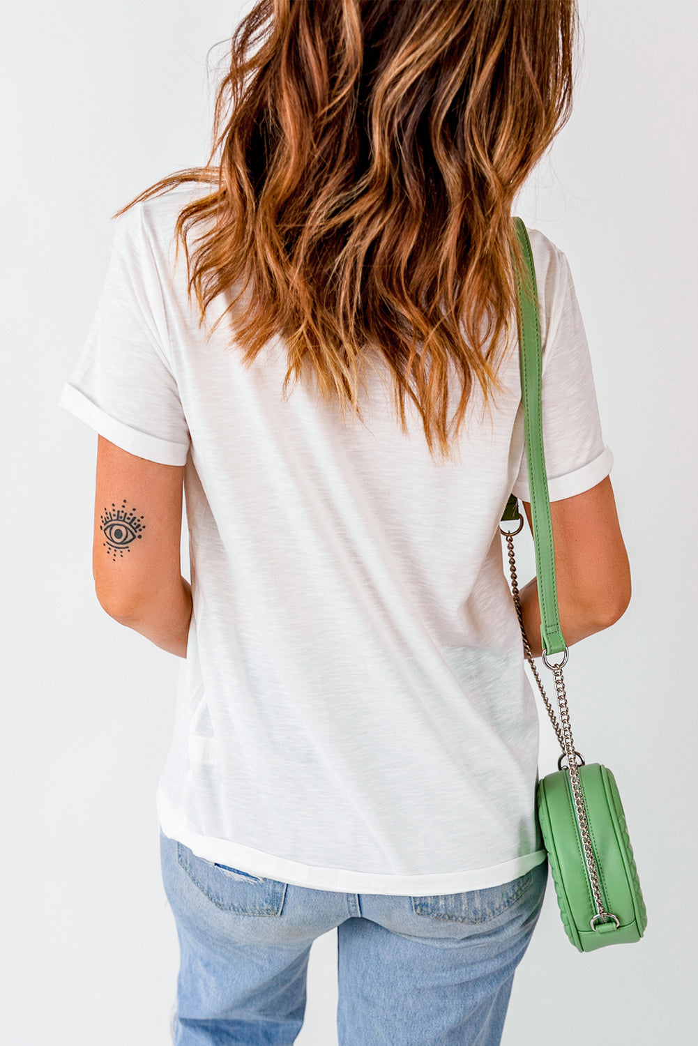 Whats the stitch white Tee
