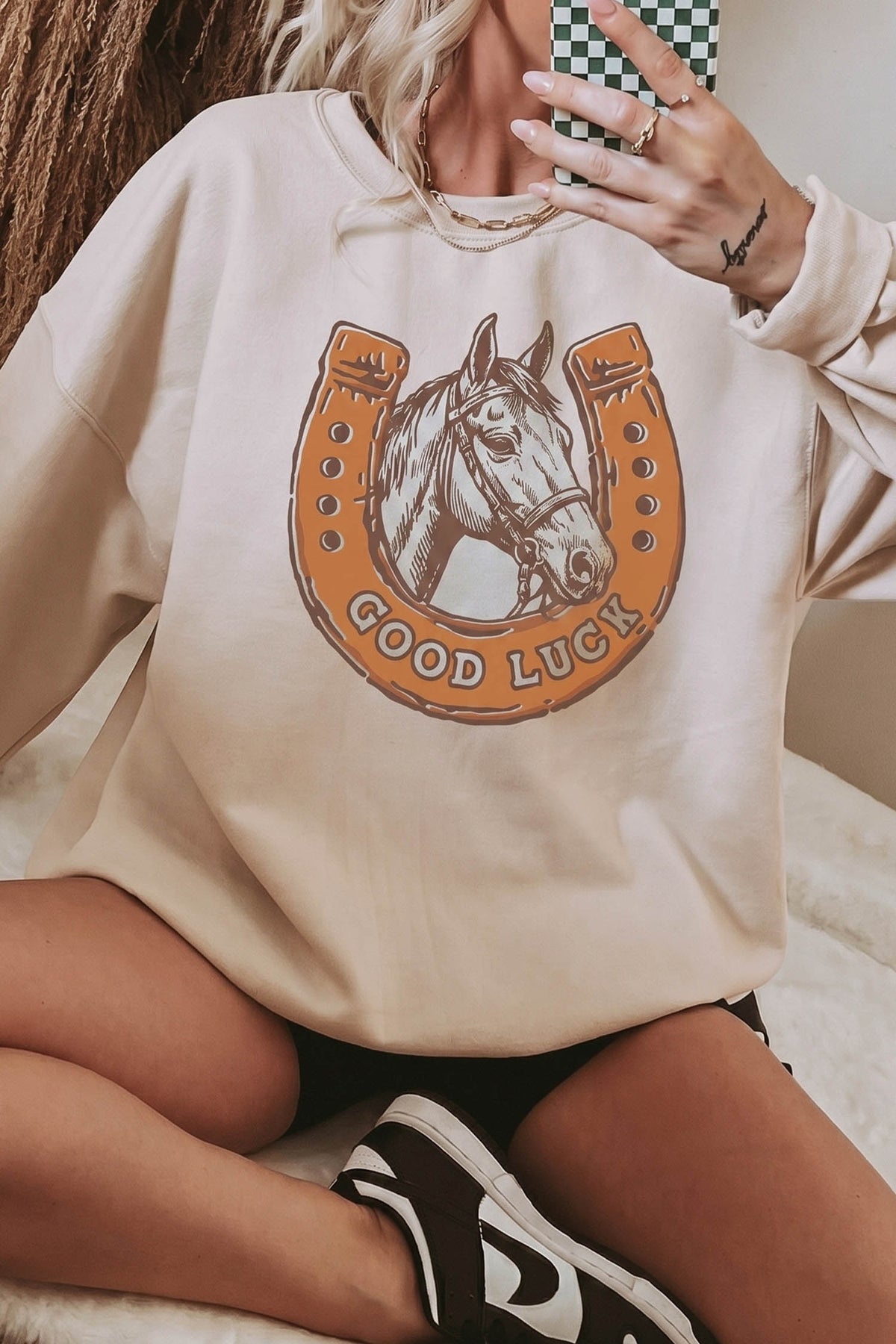 GOOD LUCK Sweatshirt