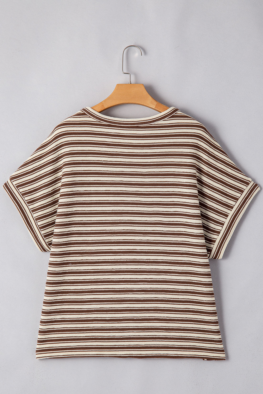 Brown Stripe Tee